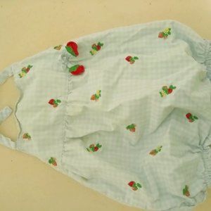 12-18 month gymboree bubble romper - strawberry